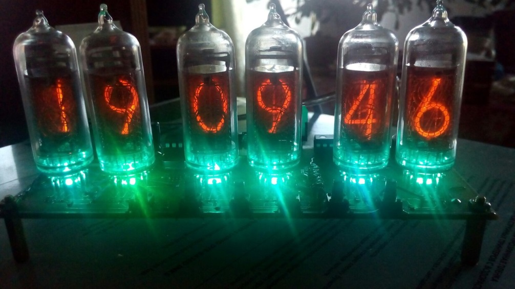 Часы на газоразрядных индикаторах
