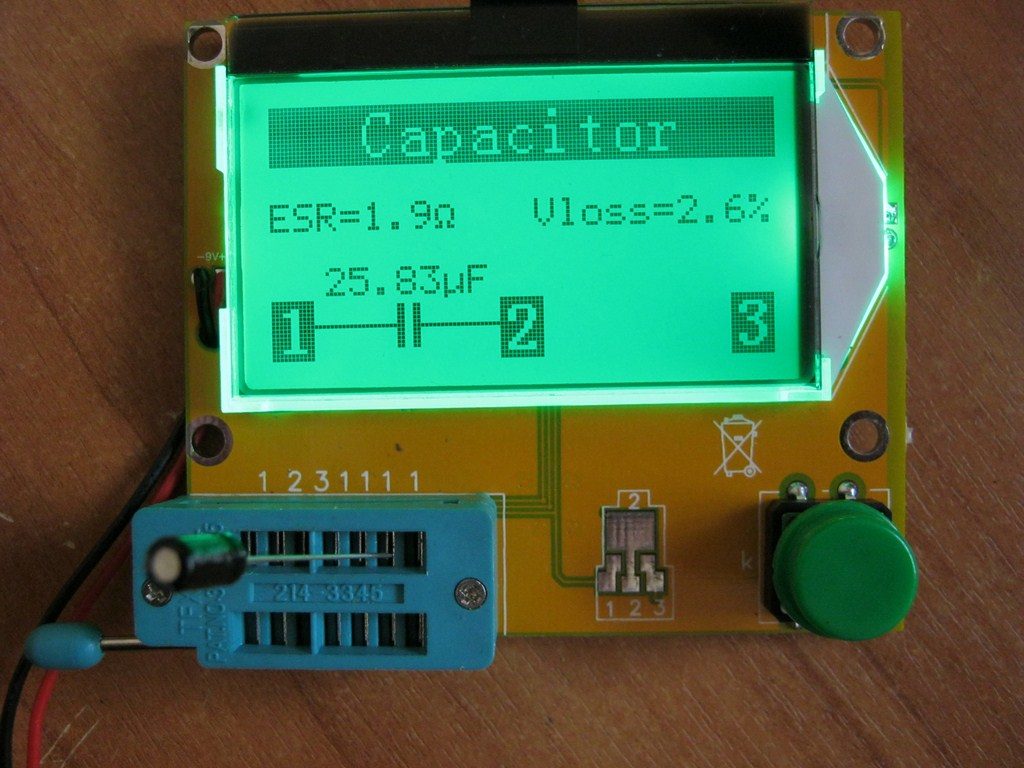 Что такое vloss конденсатора