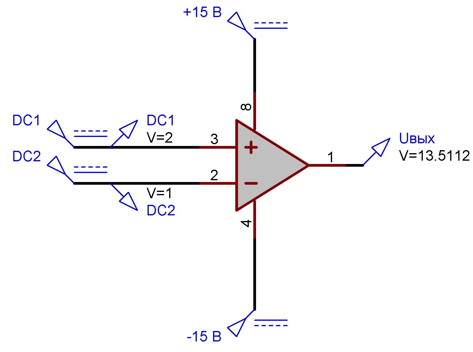 Операционный усилитель - Описание и принцип работы.
