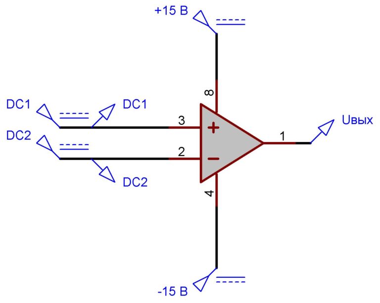 Операционный усилитель - Описание и принцип работы.