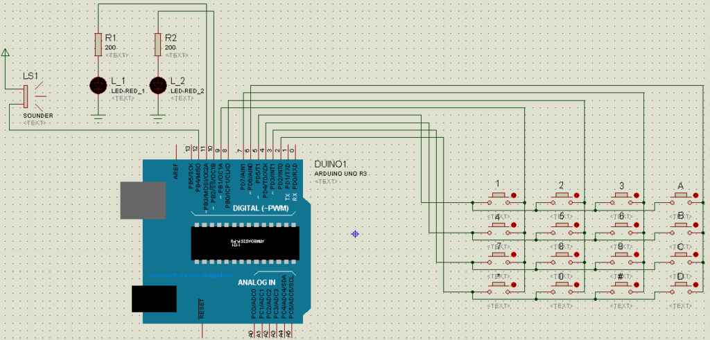 Кодовый замок на Arduino