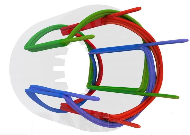 расположение обмоток статора асинхронного двигателя расположение обмоток статора асинхронного двигателя